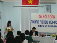 Đại hội Đoàn trường năm học 2008-2009