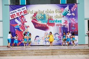 Lễ tựu trường của Tiểu học Việt-Úc Hà Nội