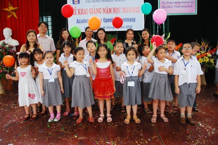 Kết quả thi Học sinh giỏi môn Tiếng Anh của trường Tiểu học Việt-Úc Hà Nội