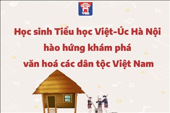 Học sinh Tiểu học Việt-Úc Hà Nội hào hứng khám phá văn hoá các dân tộc Việt Nam