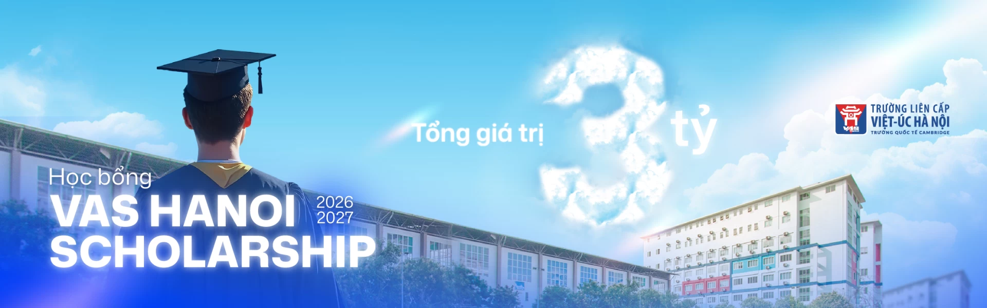 Học bổng VAS Hanoi Scholarship 2026-2027