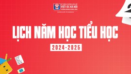 Tiểu học - Lịch năm học 2024-2025