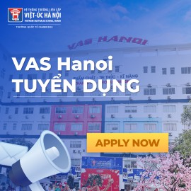 VAS Hanoi tuyển Cán bộ Tuyển sinh