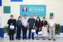 VAS Hanoi đón tiếp Chủ tịch Hội Hữu nghị Úc – Việt và đoàn Hội Hữu nghị Việt – Úc