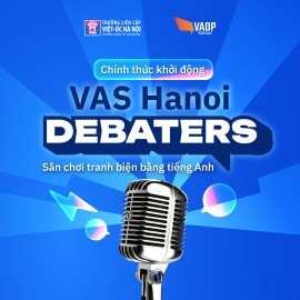 Thông báo về Cuộc thi Tranh biện VAS Hanoi Debaters