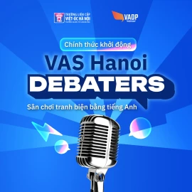 Thông báo về Cuộc thi Tranh biện VAS Hanoi Debaters