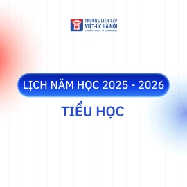Tiểu học - Lịch năm học 2025-2026