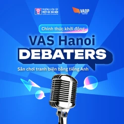 Thông báo về Cuộc thi Tranh biện VAS Hanoi Debaters