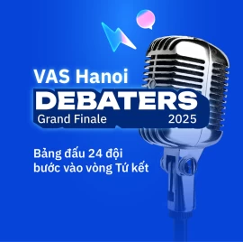 VASers sẵn sàng cho hành trình chinh phục chức Vô địch VAS Hanoi Debaters 2025
