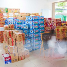 Gần 10 tấn hàng hoá ủng hộ của VAS Hanoi đã đến với đồng bào Tiên Lục, Bắc Ninh
