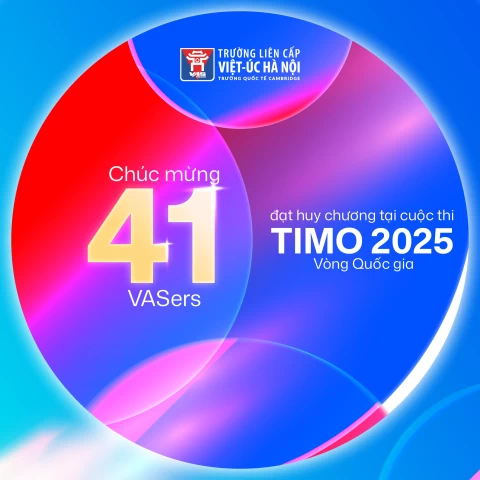 VASers gặt hái huy chương tại Cuộc thi TIMO 2025