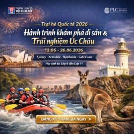 Trại hè Quốc tế 2026: Hành trình khám phá di sản & Trải nghiệm Úc Châu