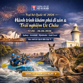 Trại hè Quốc tế 2026: Hành trình khám phá di sản & Trải nghiệm Úc Châu