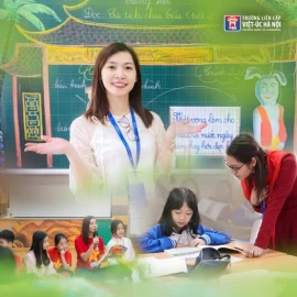 VAS Hanoi chúc mừng Cô giáo Tuyết Tuyết đạt Giải Nhì giáo viên dạy giỏi cấp Phường