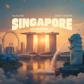 Trại hè Singapore 2026 mở đơn đăng ký