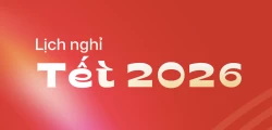 Thông báo Lịch nghỉ Tết Nguyên đán 2026