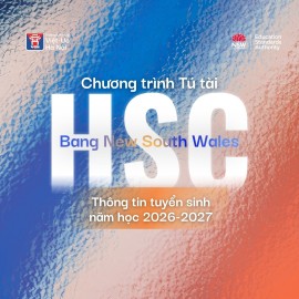 Thông tin tuyển sinh Chương trình Tú tài HSC năm học 2026-2027