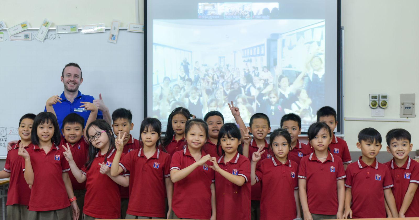 Học sinh Tiểu học VAS Hanoi giao lưu Tiết học kết nối với PLC Sydney Úc